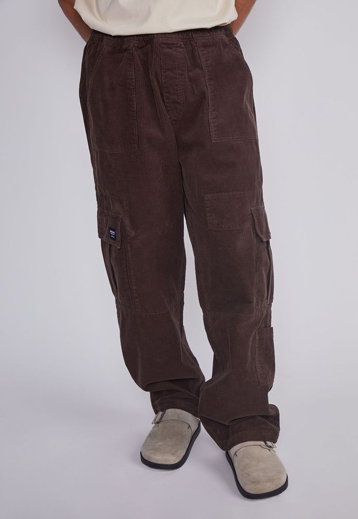 Pantalon Hombre Cargo Cotele Cafe Sioux-0