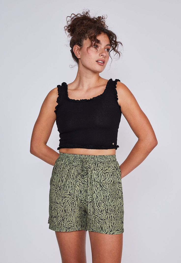 Polera Mujer Vuevlos Negro Sioux-0