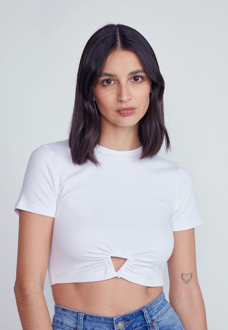Peto Mujer Triangulo Blanco Sioux-1