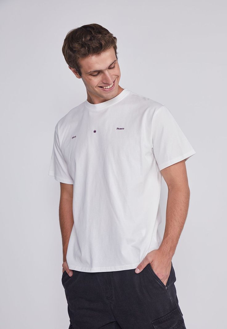 Polera Hombre Hojas Crudo Sioux-0