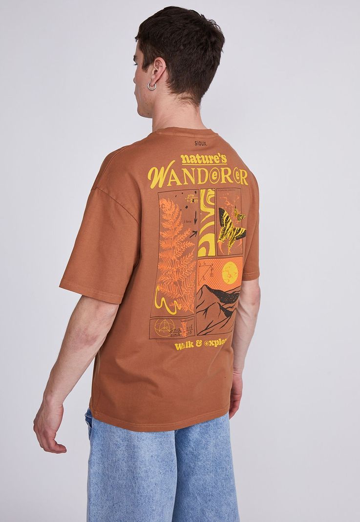 Polera Hombre Ladrillo Walk And Xplor Sioux-2