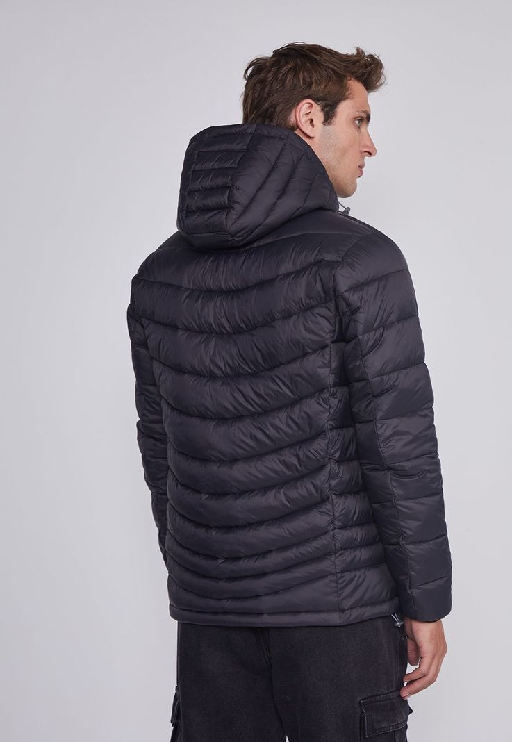 Parka Hombre Basica Regular Negro Sioux-3