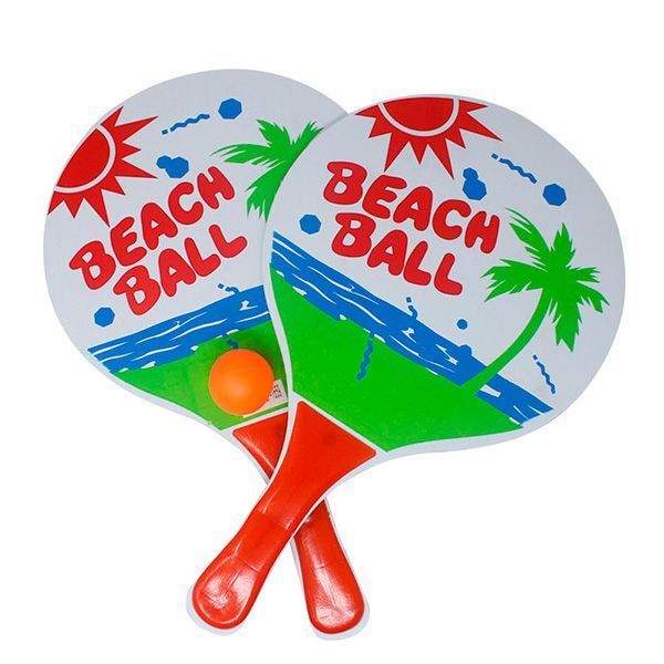 Paletas de playa par + pelota – MK-BB04-4