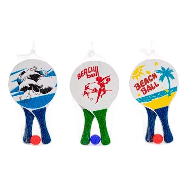 Paletas de playa par + pelota – MK-BB04-0