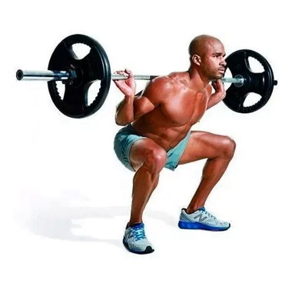 Barra Olimpica 15 KG 600 LB-2
