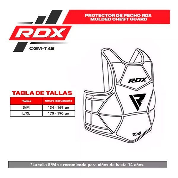 Protector De Pecho Rdx - Cgm-t4b-7