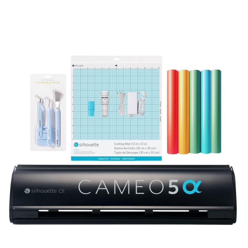 Nuevo Kit inicio Silhouette Cameo 5 Alpha Black