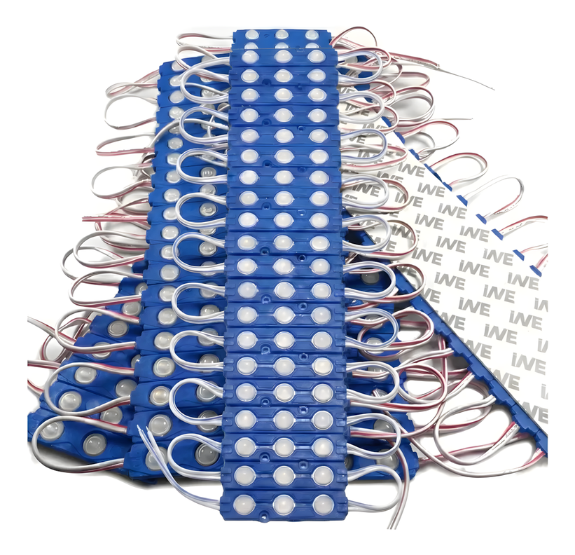 Pack 200 Modulos Led 12v 1 2w 2835 Azul
