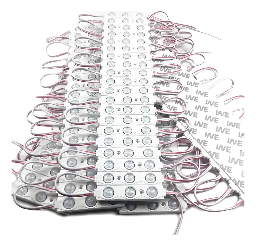 Pack 200 Modulos Led 12v 1.2w 2835 Luz Fria Blanco