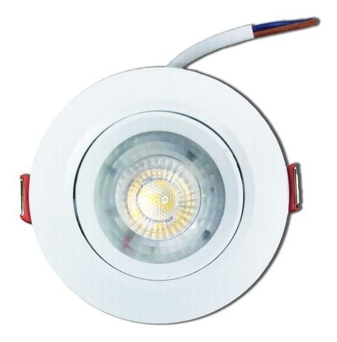 Foco Led 9w Embutido Orientable 85/118mm 5500k Frío-1