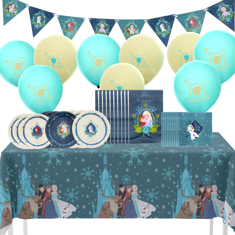 Pack De Cumpleaños Para 10 Invitados Frozen-0