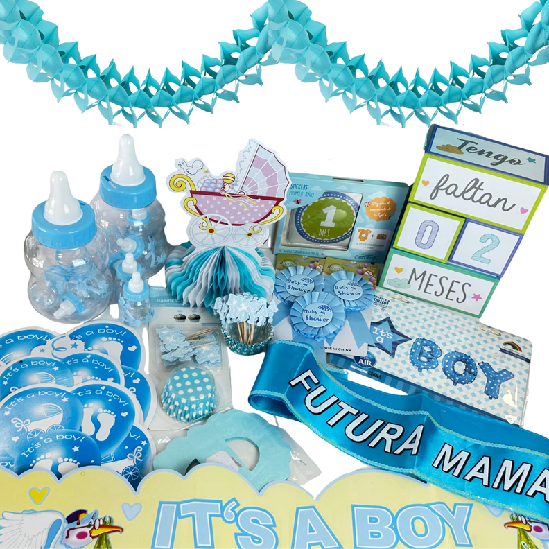 Pack De Baby Shower - Niño-0