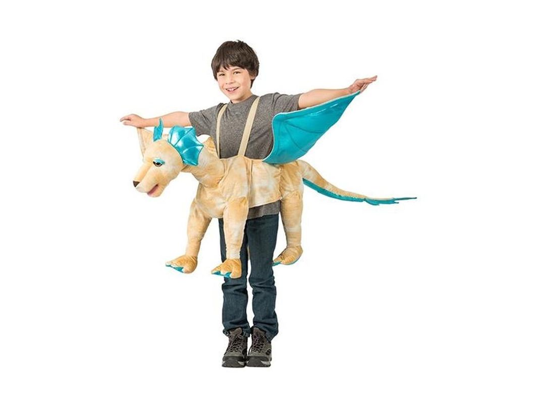Disfraz Del Paseo Del Dragón Royal Gold Talla Única-1