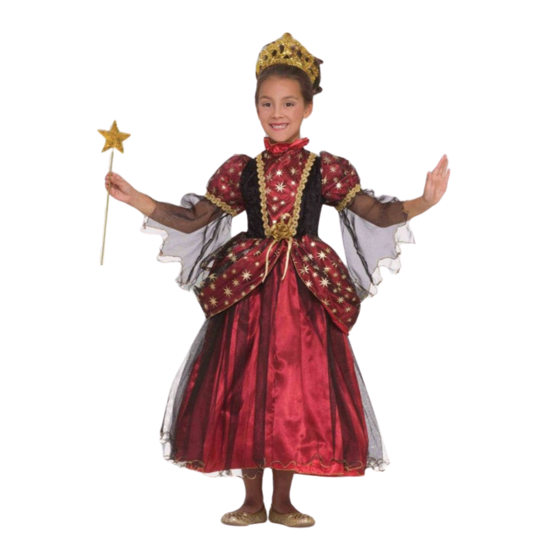 Disfraz Niña De Princesa Estrella Dorada-0