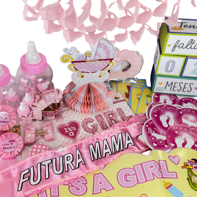 Pack De Baby Shower - Niña-0