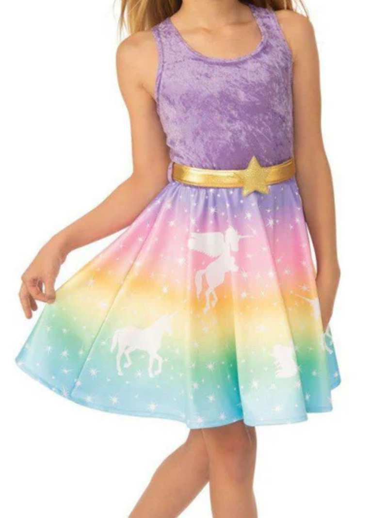 Disfraz De Niña Unicornio-1