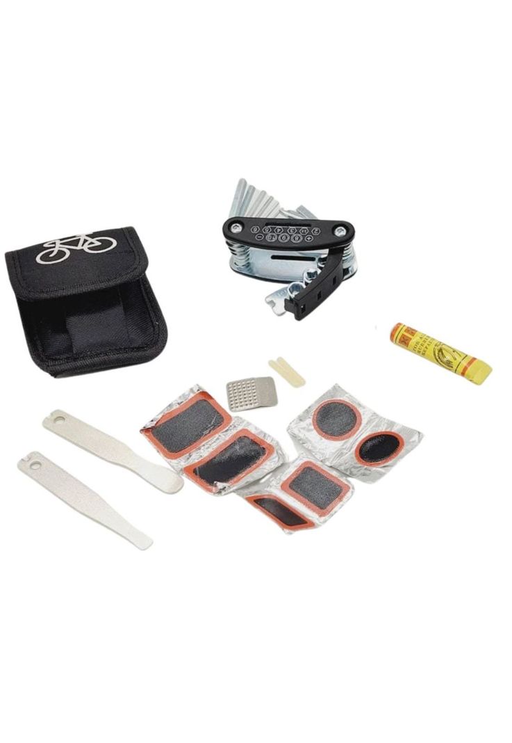 Kit De Herramienta Y Parches Para Bicicletas-0