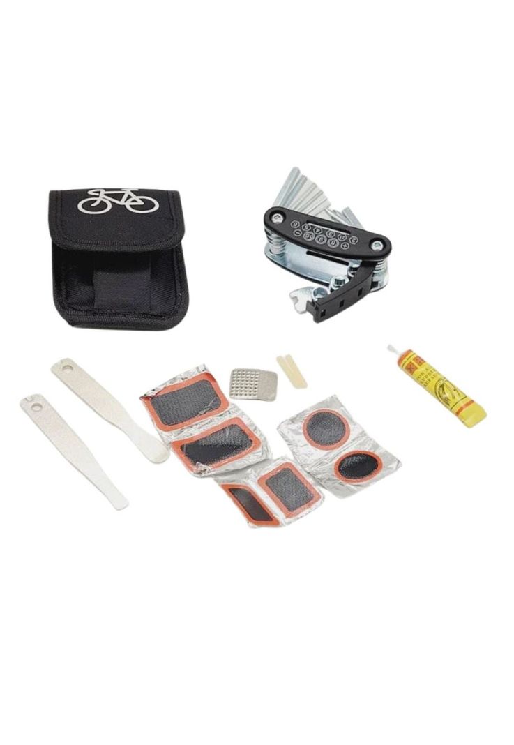 Kit De Herramienta Y Parches Para Bicicletas-2