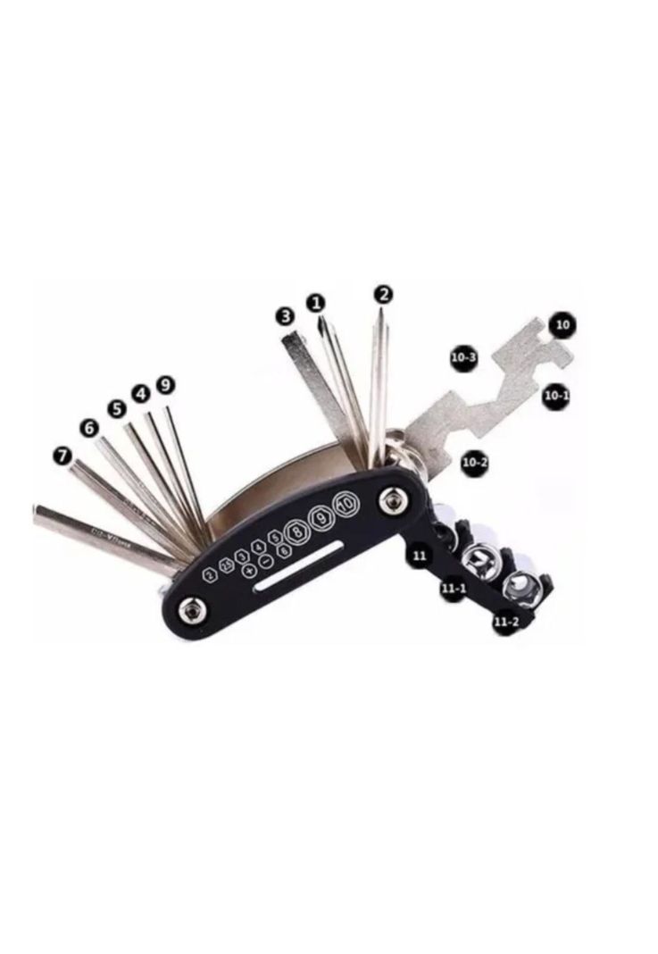 Kit De Herramienta Y Parches Para Bicicletas-4