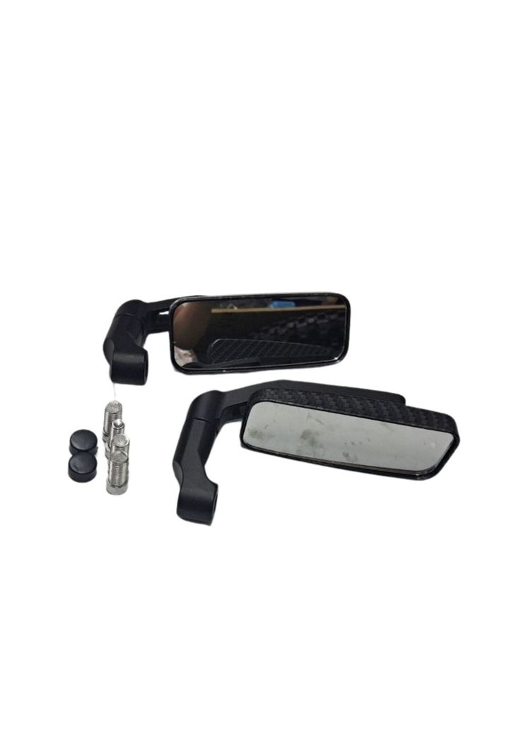 ESPEJOS PARA MOTO CAFÉ RACER RECTAGULAR-4