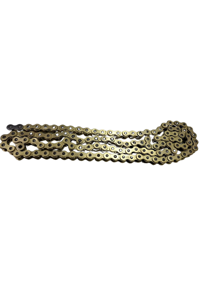 Cadena Dorada De Transmision Para Moto  420-120-3