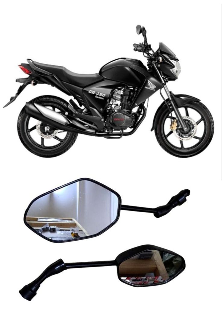 Espejos Para Moto Honda Invicta O Similares-0