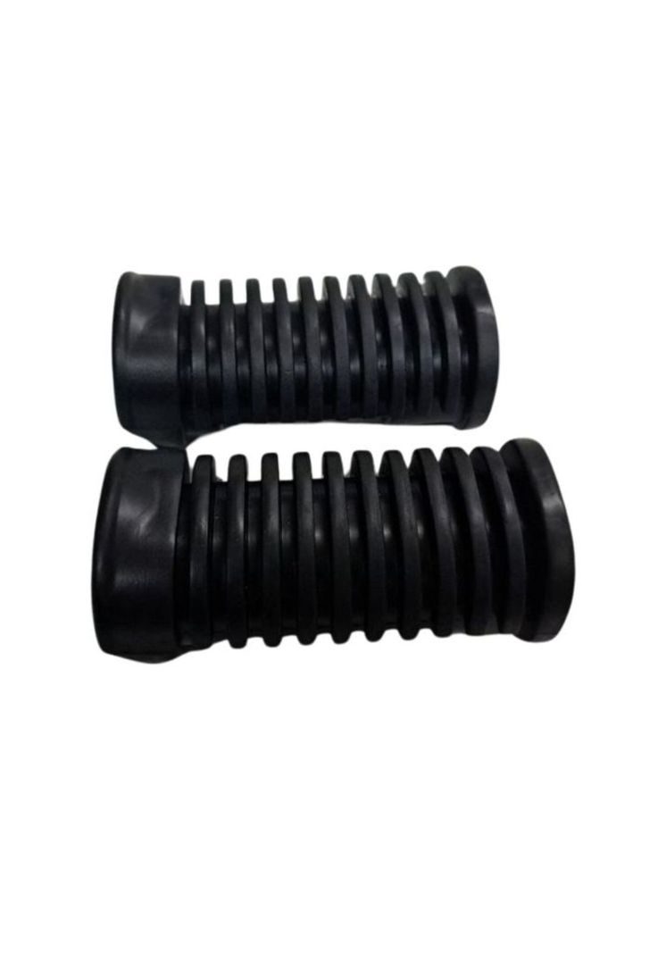 Set Juego Pedales Apoya Pies Delanteros Goma-2