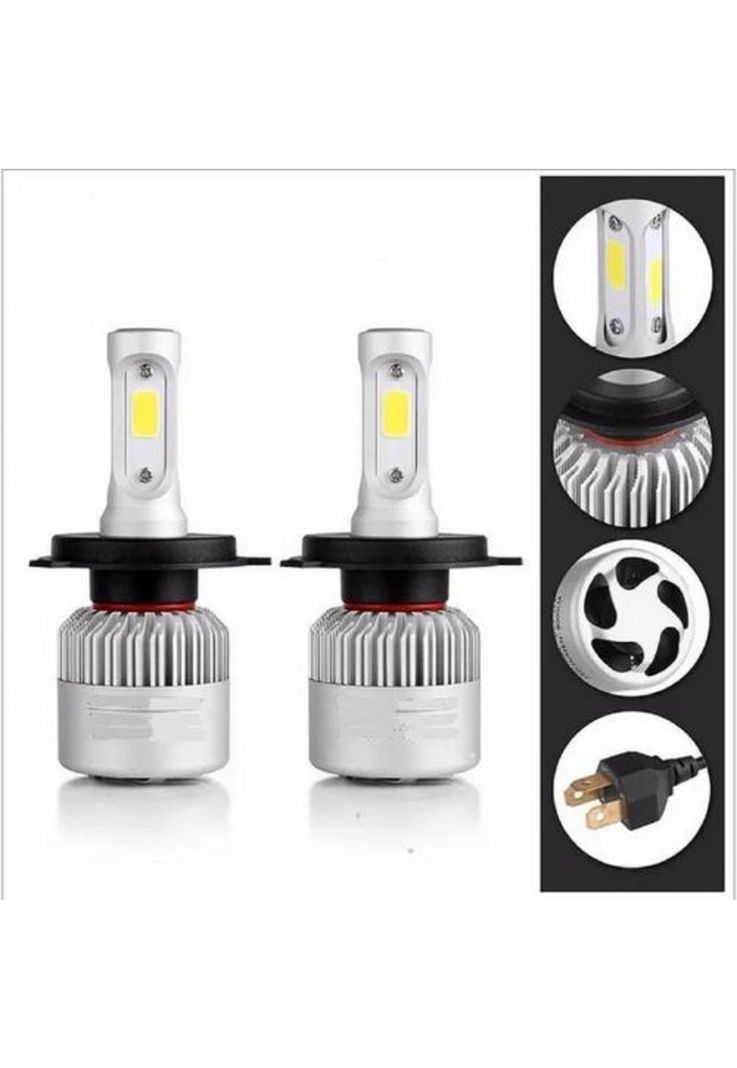 Par De Ampolleta H4 Led X2-1