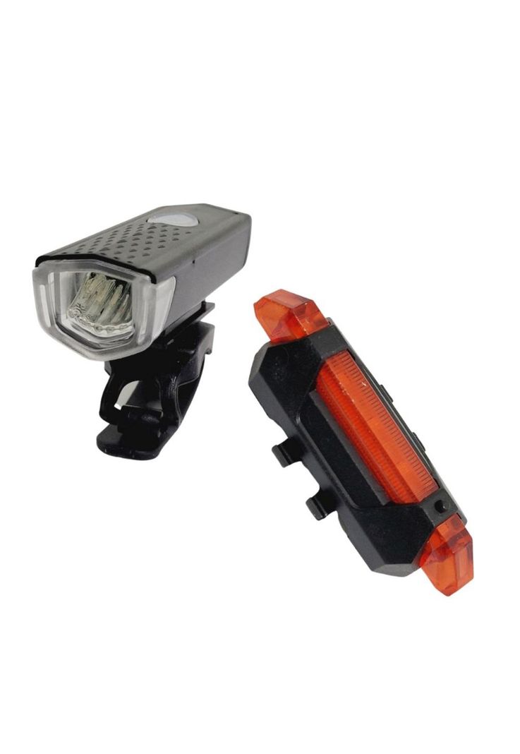 Set De Luces Delantera Y Trasera Para Bicicleta Recargables-0