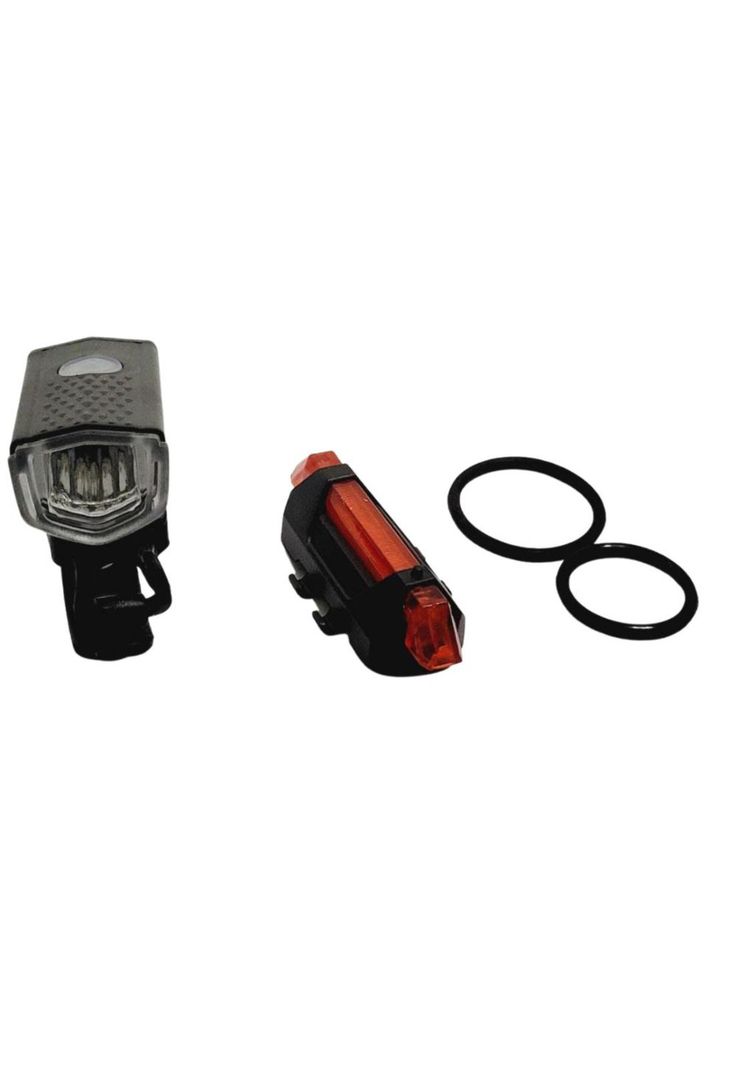 Set De Luces Delantera Y Trasera Para Bicicleta Recargables-2