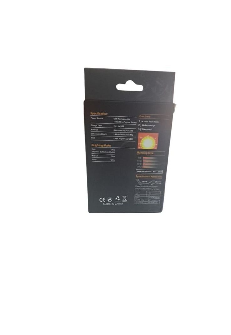 Set De Luces Delantera Y Trasera Para Bicicleta Recargables-6