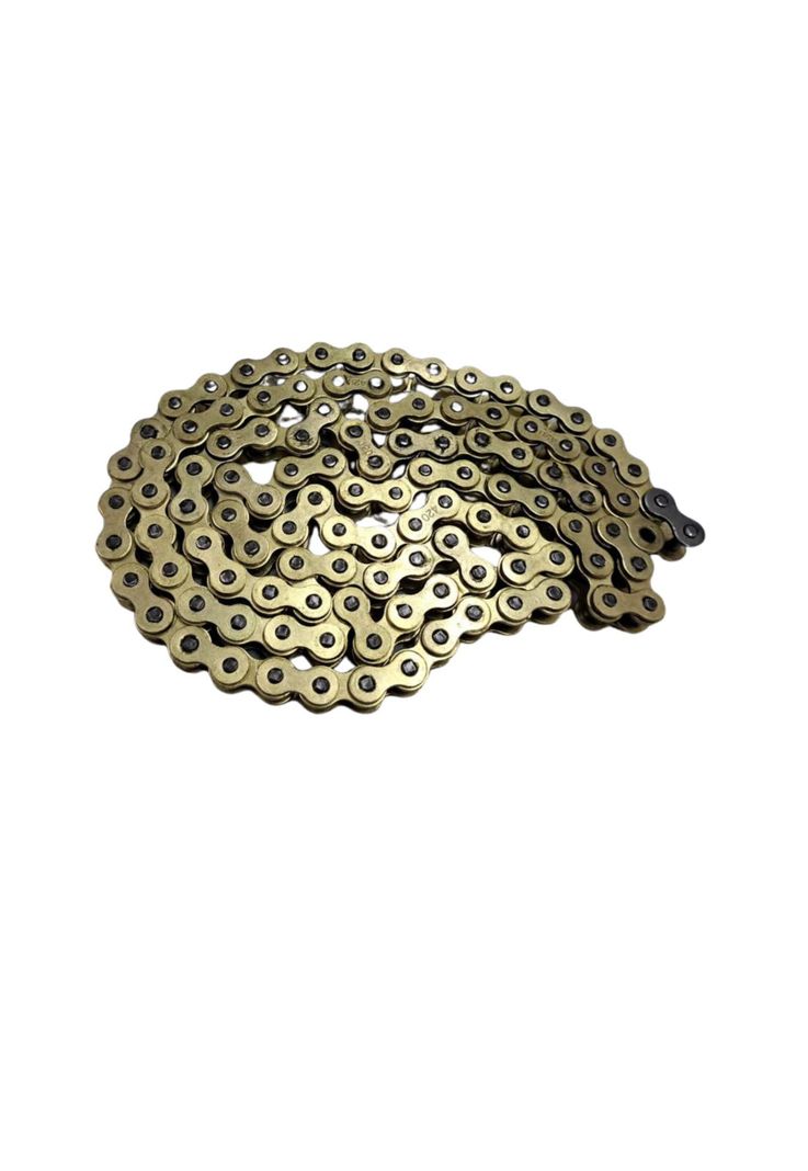Cadena Dorada De Transmision Para Moto  420-110 -2