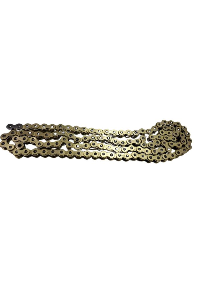 Cadena Dorada De Transmision Para Moto  420-110 -3