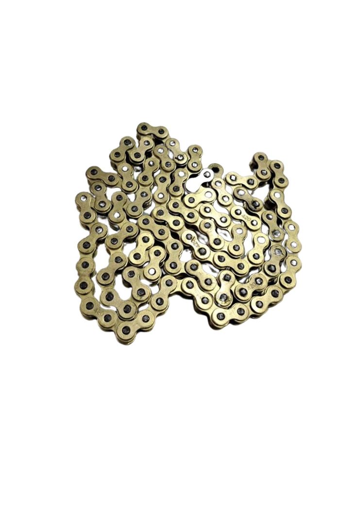 Cadena Dorada De Transmision Para Moto  420-110 -4