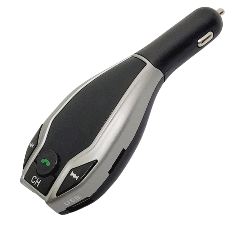 Transmisor De Radio FM Bluetooth Adaptador de Enchufes USB para Autos-2