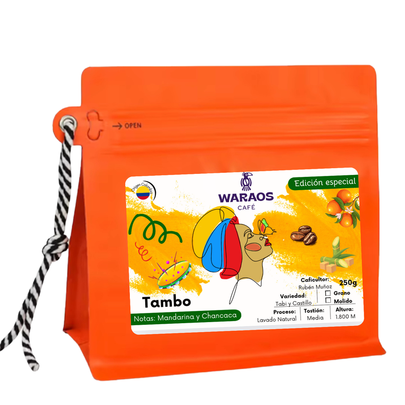 Café Waraos Tambo 250g En Grano-0