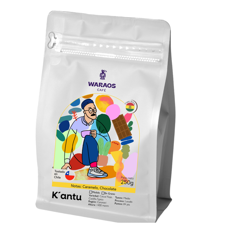Café Waraos K´antu 250g En Grano-0