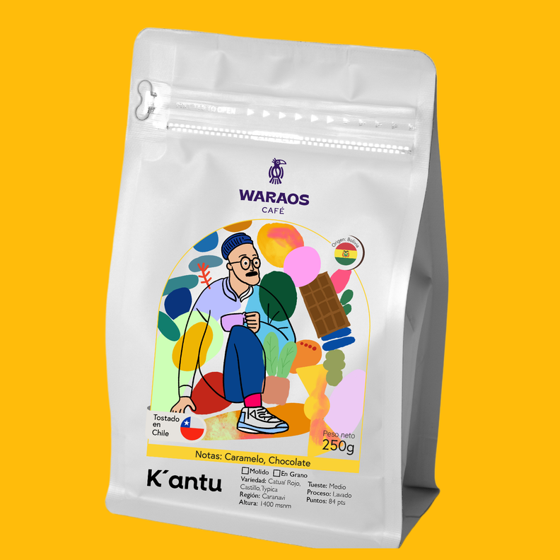 Café Waraos K´antu 250g En Grano-1