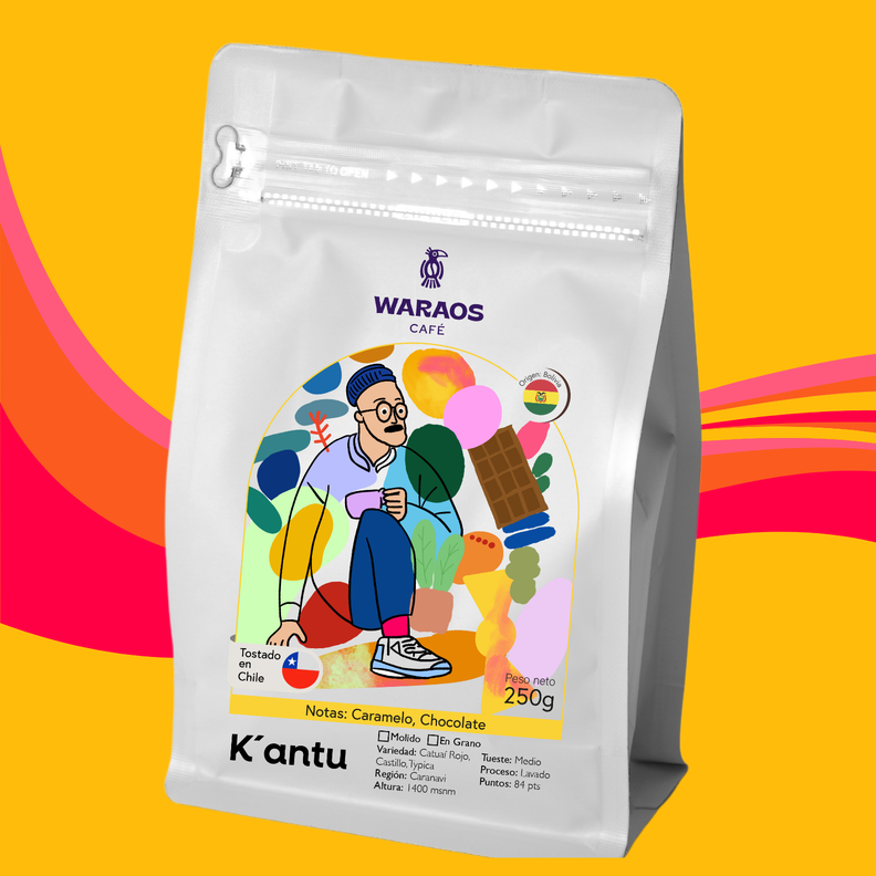 Café Waraos K´antu 250g En Grano-2