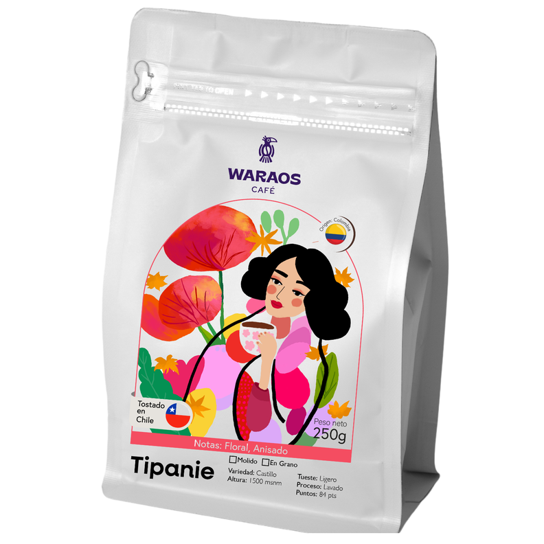 Café Waraos Tipanie 250g En Grano-0