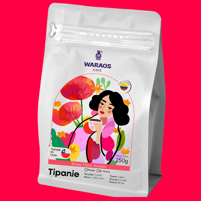 Café Waraos Tipanie 250g En Grano-2