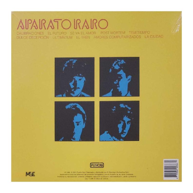 VINILO APARATO RARO/ APARATO RARO (BLUE VINIL) 1LP-1