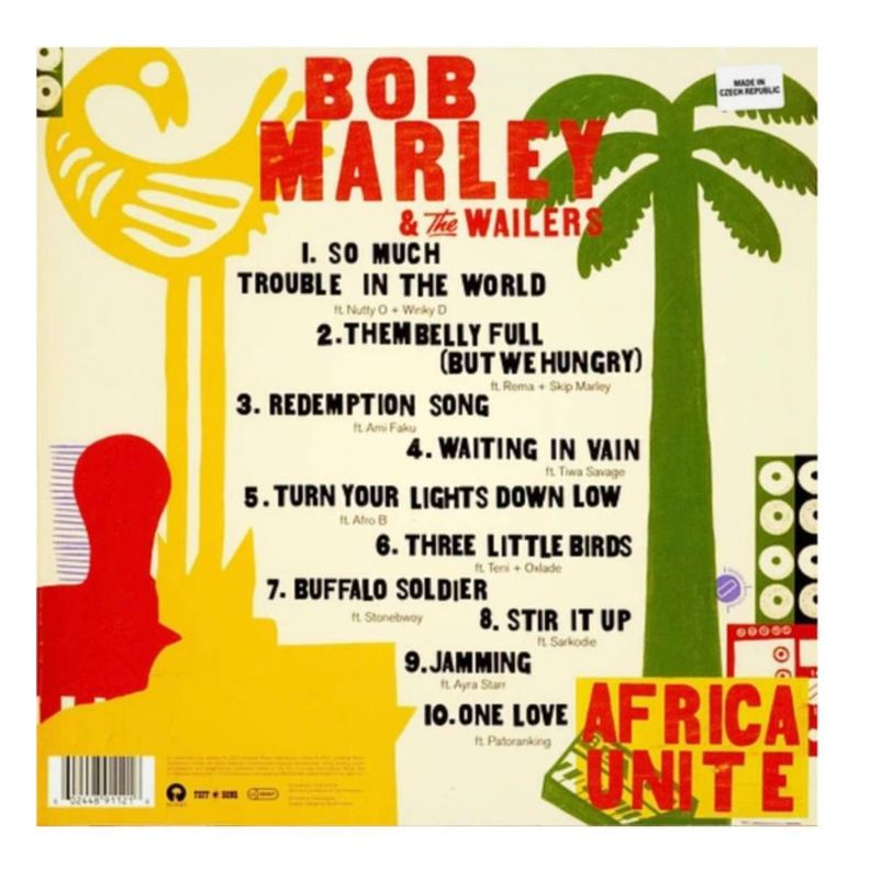 VINILO BOB MARLEY & THE WAILERS/ AFRICA UNITE RED VINYL 1LP-1