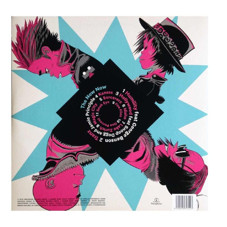 VINILO GORILLAZ/ THE NOW NOW 1LP-1