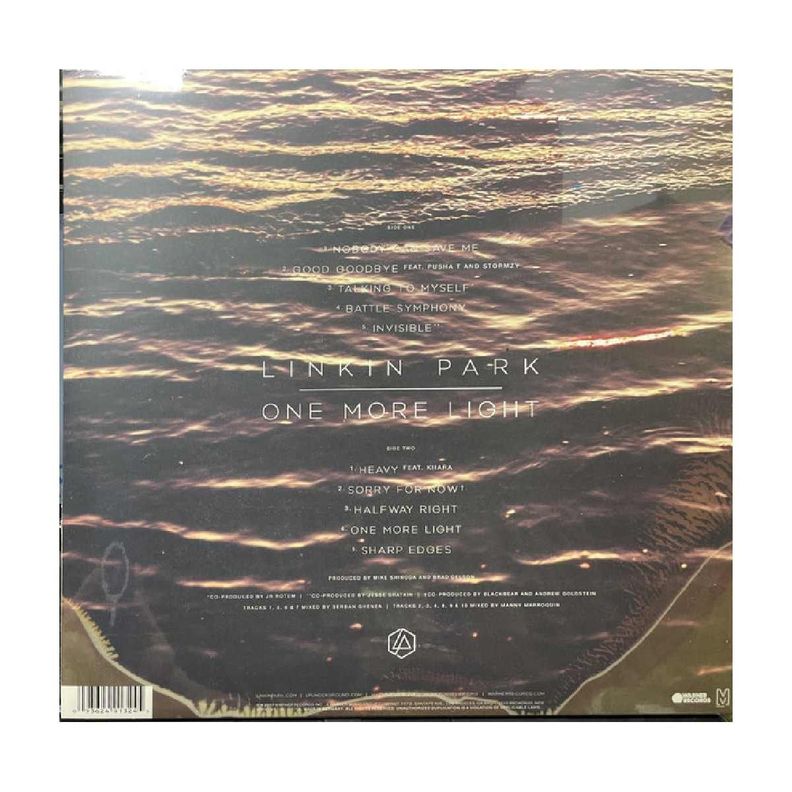 VINILO LINKIN PARK/ ONE MORE LIGHT 1LP-1