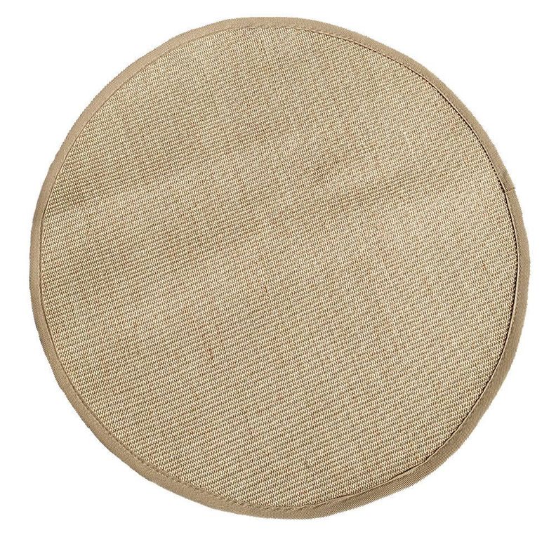 Alfombra Sisal Natural Mimosa 1,10mx1,10m Antico Home-0