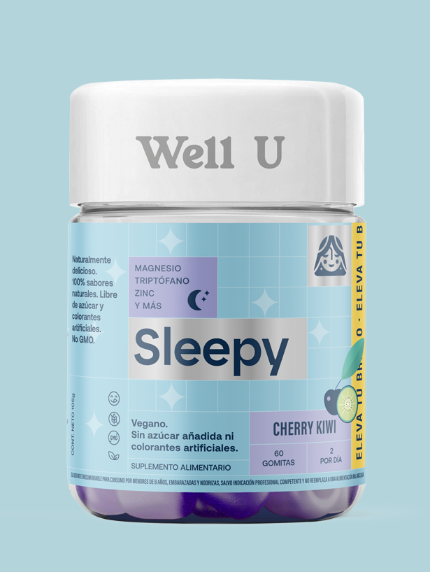 Sleepy, gomitas para dormir con Magnesio, L-triptófano, Zinc y Vitamina B6-1