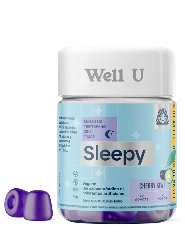 Sleepy, gomitas para dormir con Magnesio, L-triptófano, Zinc y Vitamina B6-2