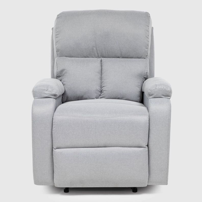 Berger Reclinable Moderno de Lino Gris Matheus Vs8070Gr-0