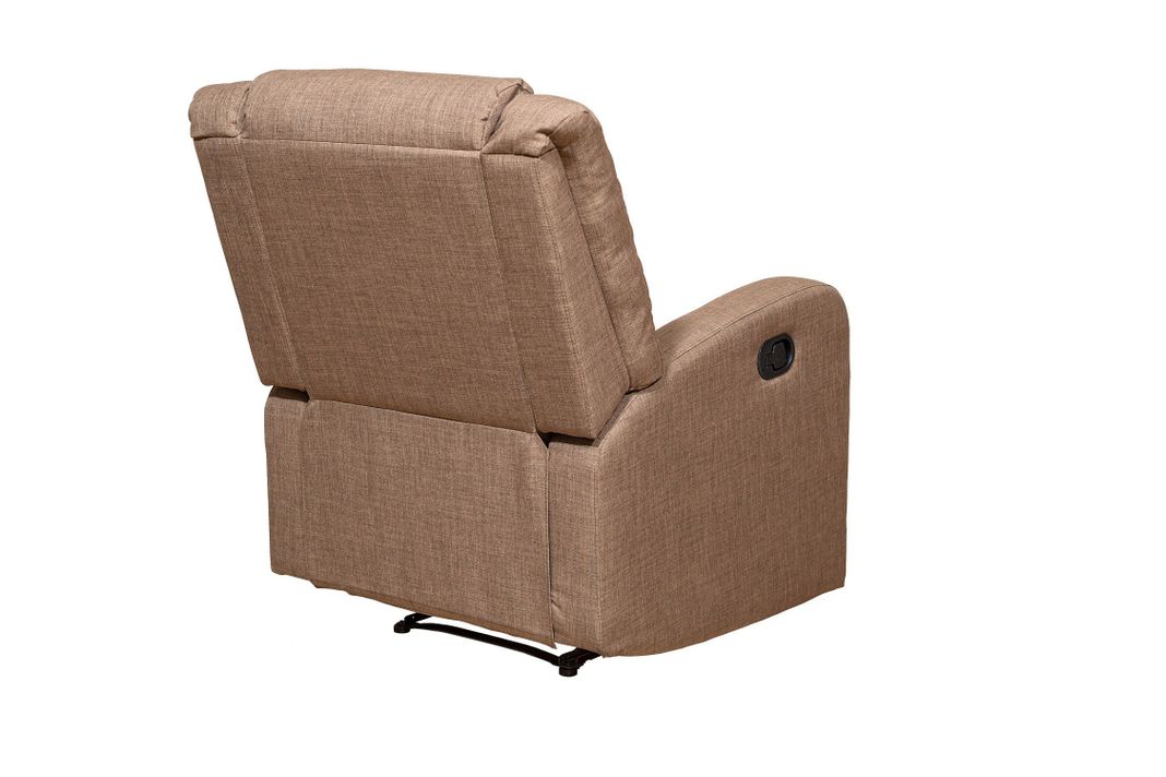  Berger Reclinable Moderno Cuero Viejo Café Castle 98023R4-5